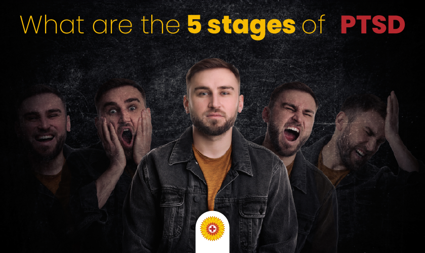 what are the 5 stages of ptsd