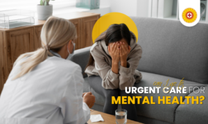 can i go to urgent care for mental health