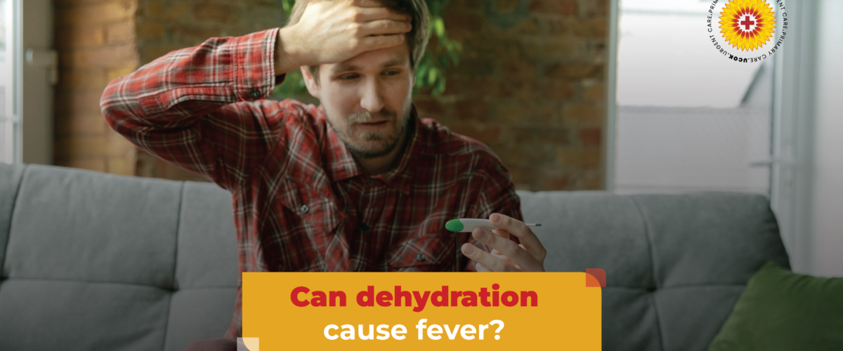 Can dehydration cause fever