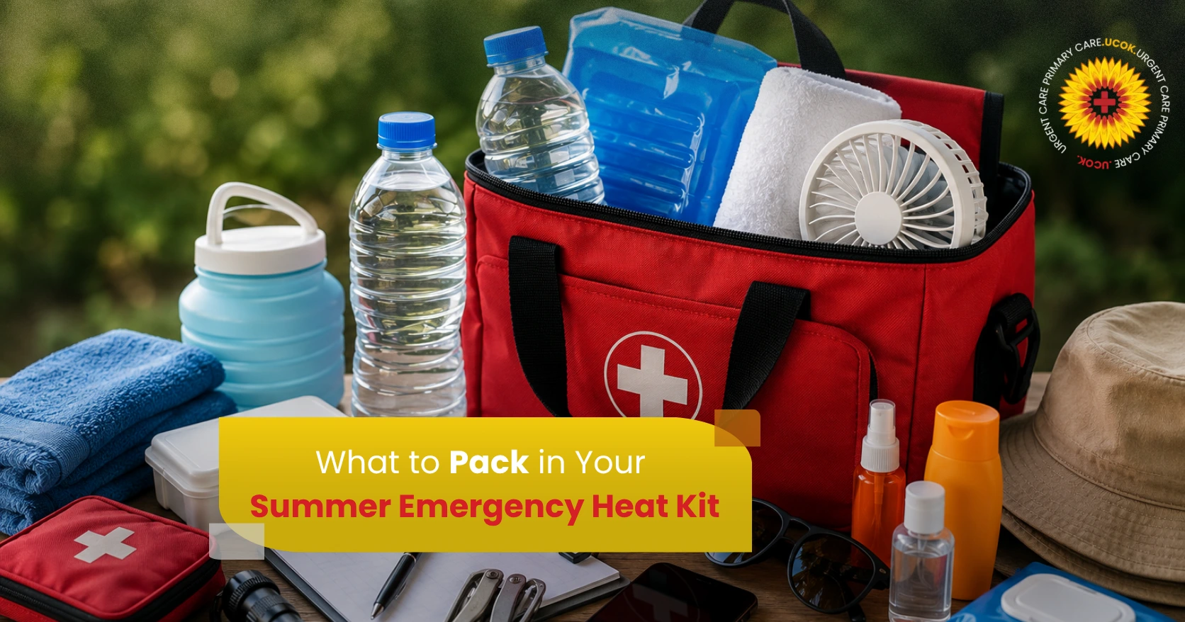 What to Pack in Your Summer Emergency Heat Kit